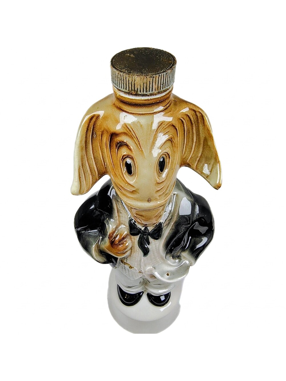 Vintage 1960 Camiller James B. Beam Distilling Co. Regal China Donkey Decanter